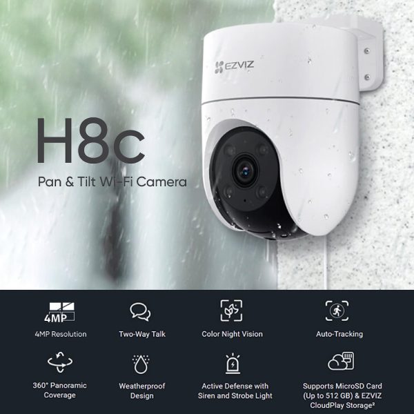 EZVIZ H8c 2MP 1080P 360 Degree IP Camera in Bangladesh